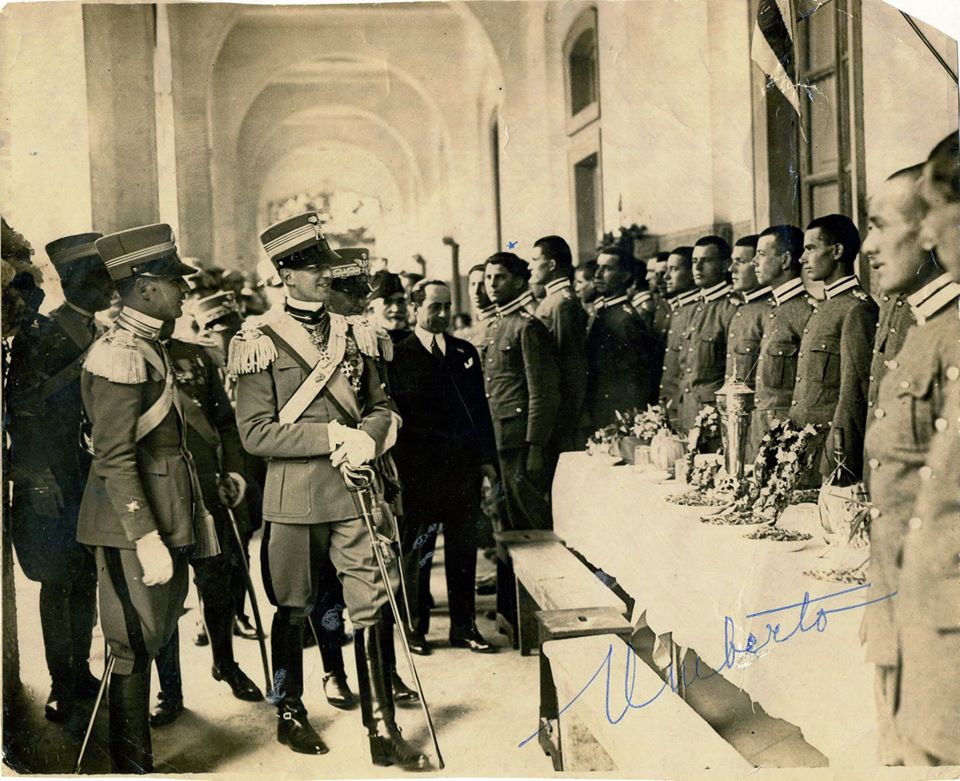  S.A.R. il Principe Umberto al 2° Reggimento Granatieri di Sardegna 