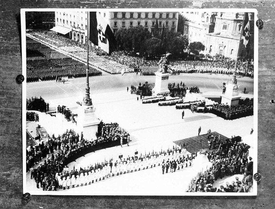  9 maggio 1937 Milite Ignoto nell'anniversario dell'Impero