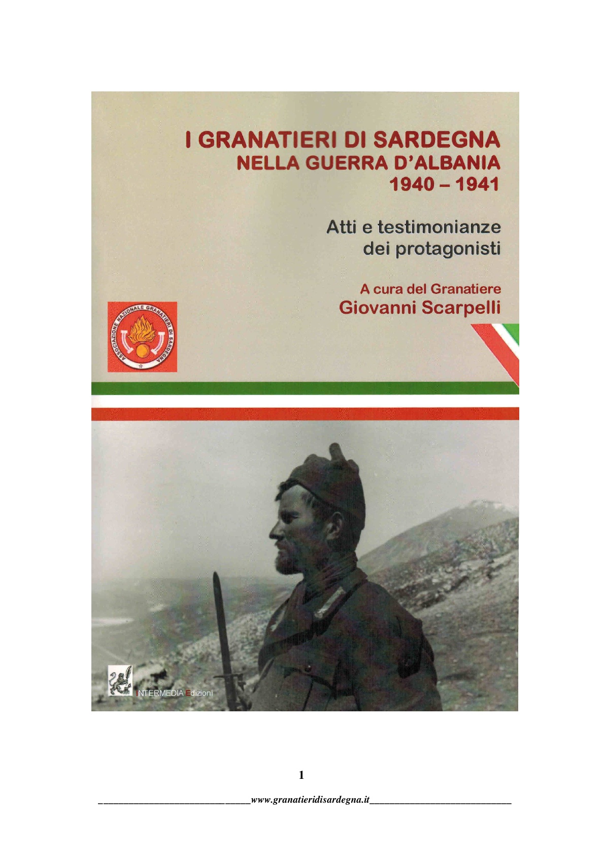  Granatieri di Sardegna nella guerra d'Albania 1940 - 1941