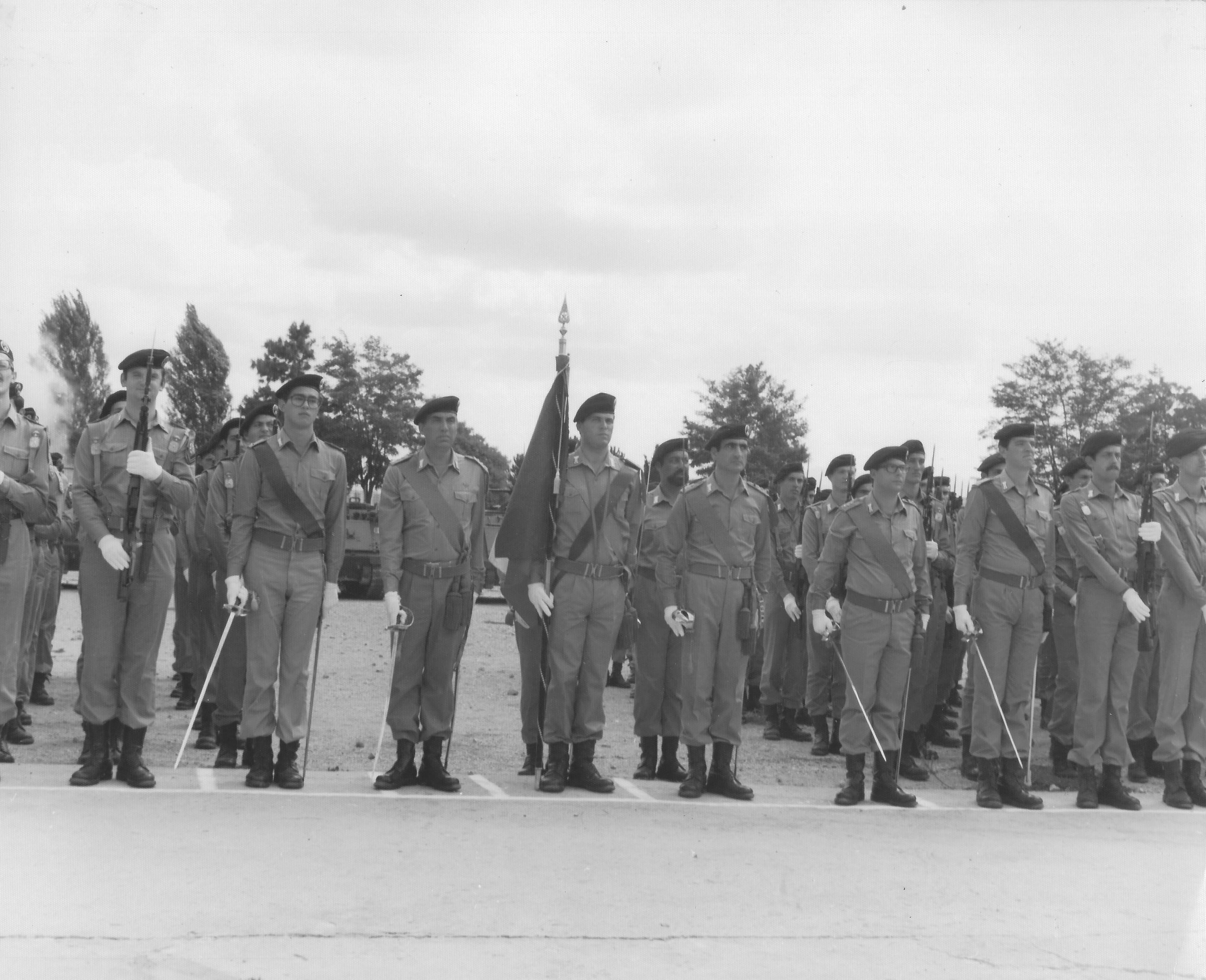  Bandiera di Guerra del 2 ° Reggimento Granatieri di Sardegna inquadrata nel 2° Battaglione Granatieri mec. Cengio. 